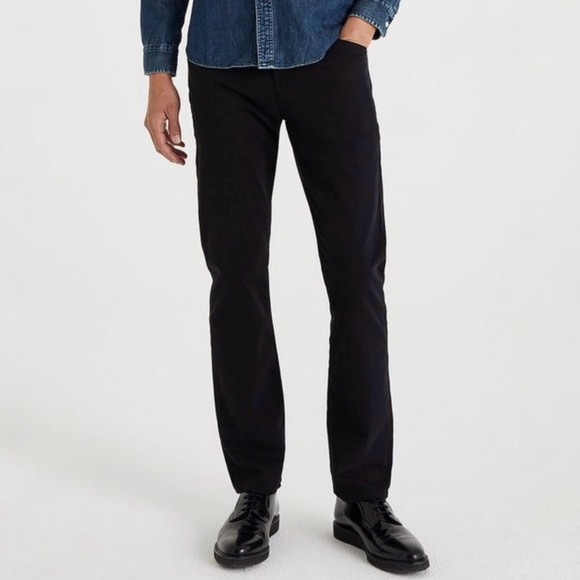Ag Adriano Goldschmied Other - AG Everett Slim Straight Black Brushed Sateen Pant